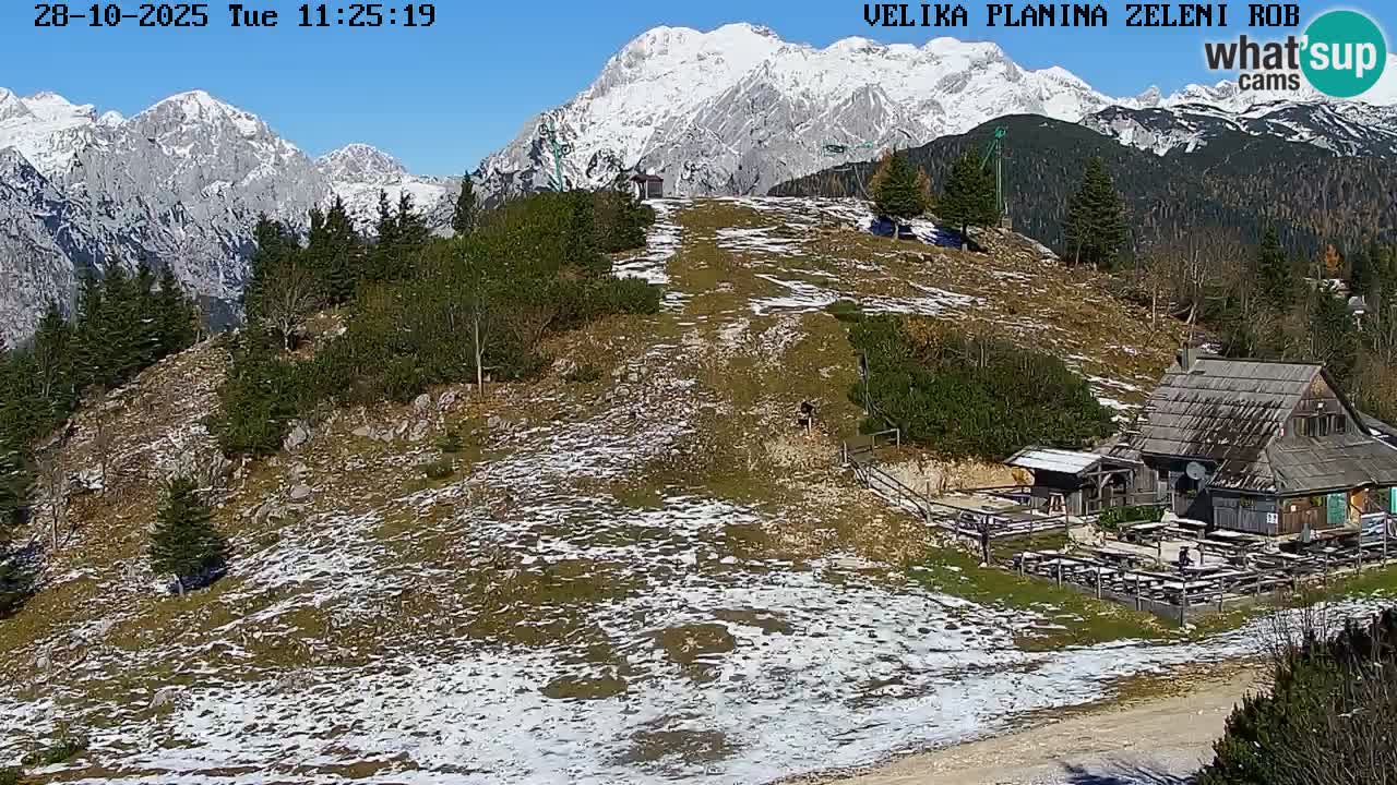 Zeleni Rob | Webcam live Velika Planina