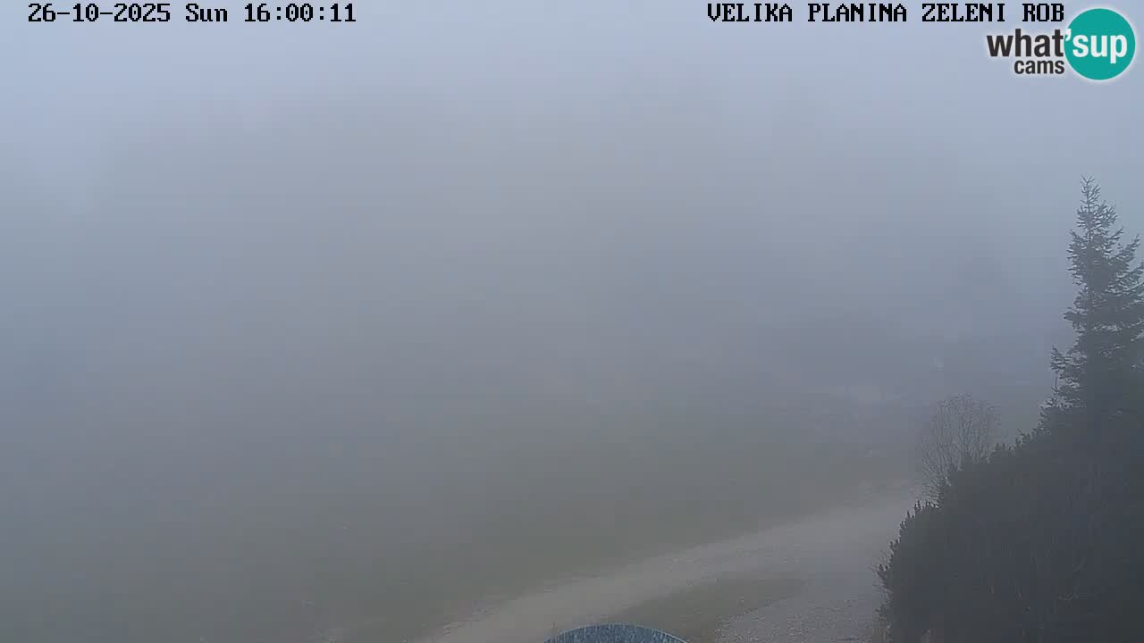 Zeleni Rob – Webcam live | Velika Planina