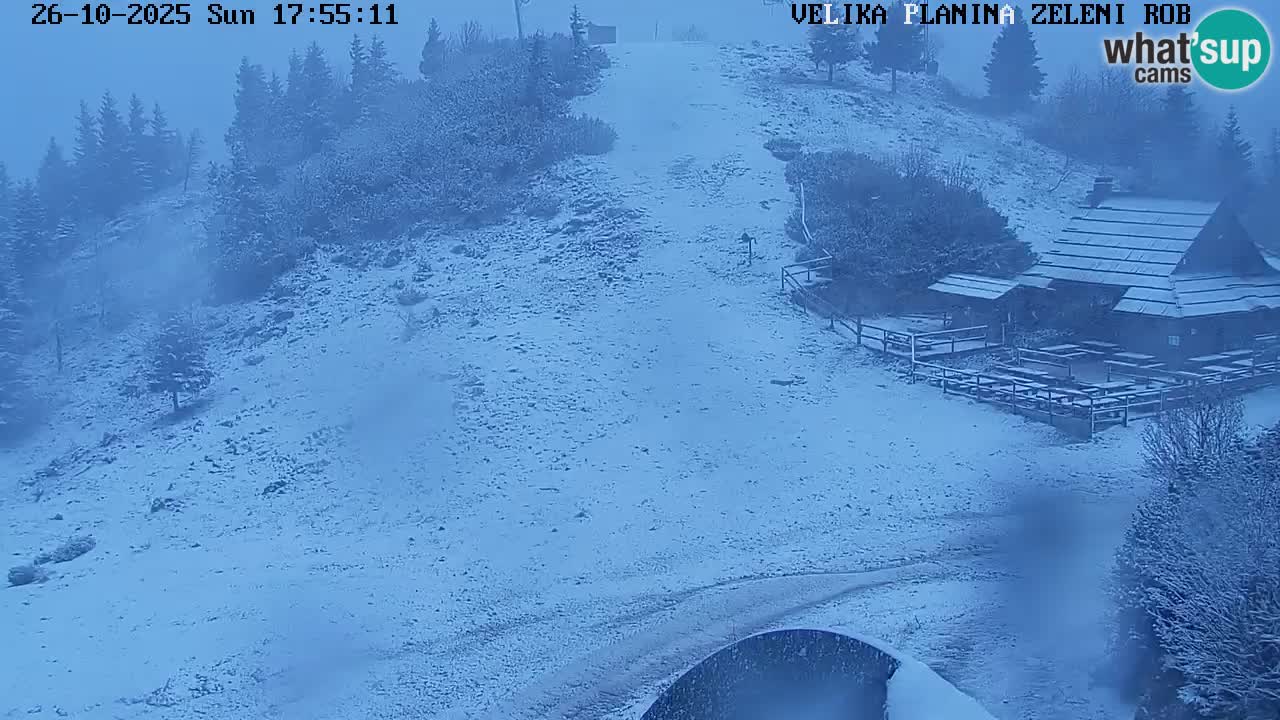 Zeleni Rob – Webcam live | Velika Planina