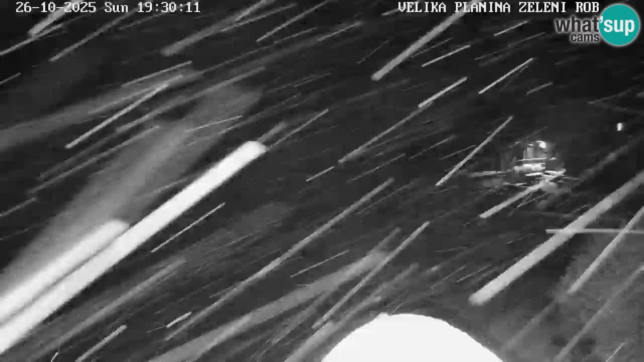 Zeleni Rob | Webcam en vivo Velika Planina