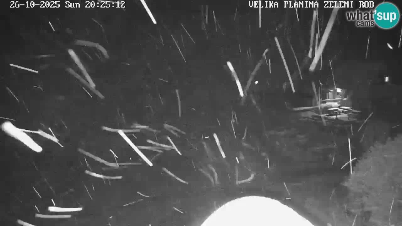 Zeleni Rob | Web kamera Velika Planina