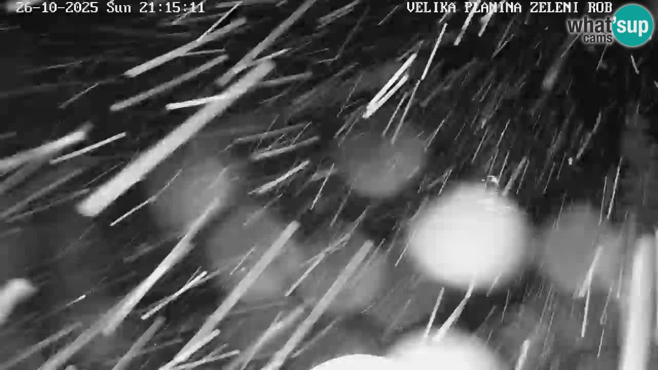 Zeleni Rob | Web kamera Velika Planina