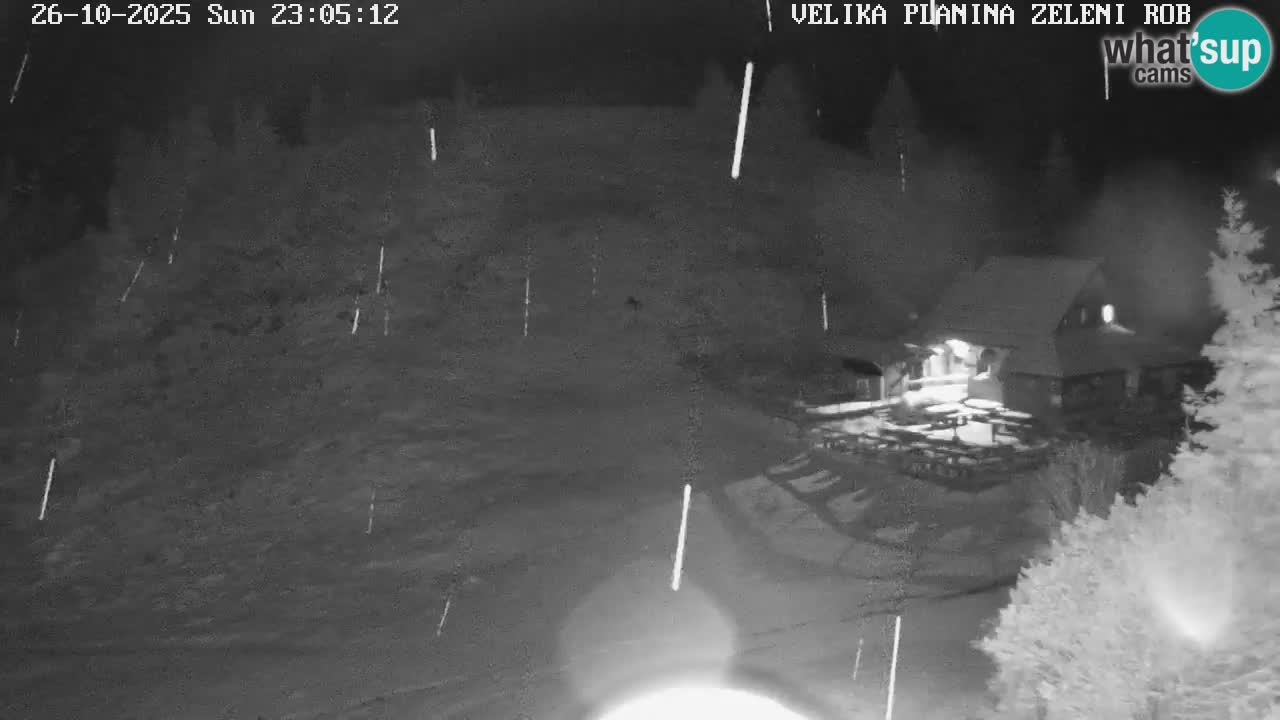 Zeleni Rob – Webcam live | Velika Planina