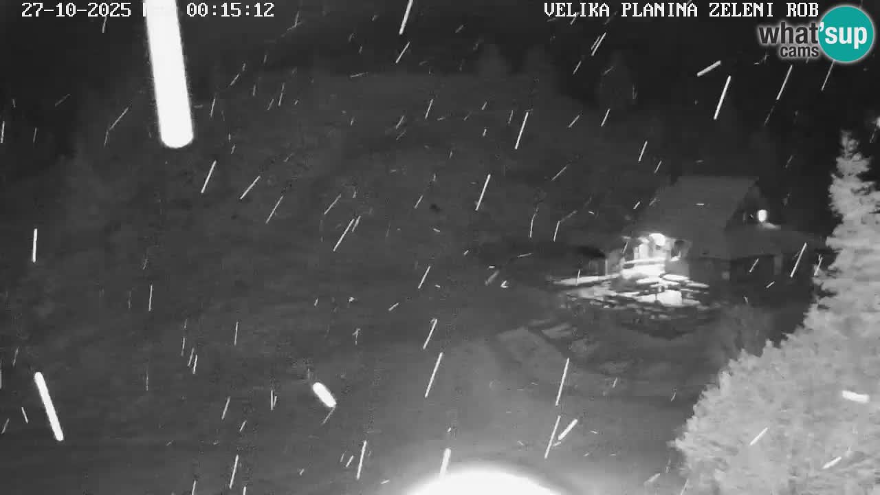 Zeleni Rob – Webcam live | Velika Planina