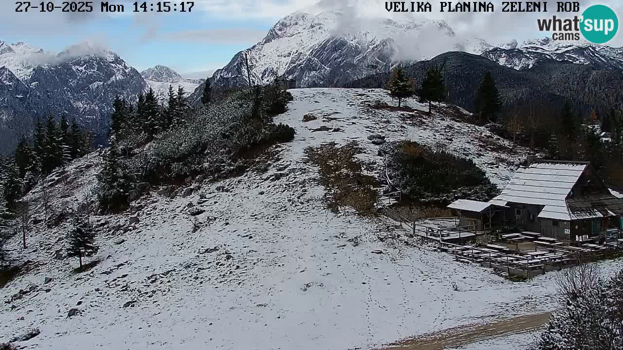 Zeleni Rob – Webcam live | Velika Planina