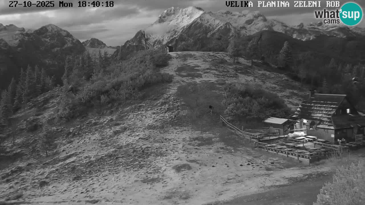 Zeleni Rob – Webcam live | Velika Planina