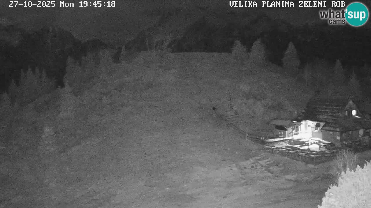 Zeleni Rob | Webcam live Velika Planina
