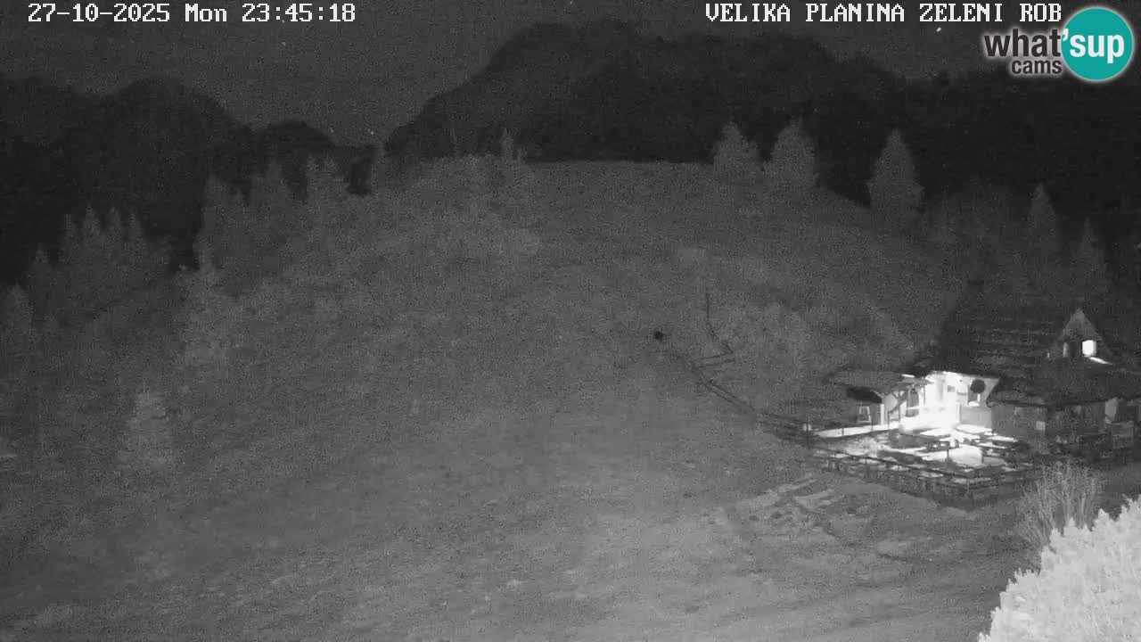 Zeleni Rob – Webcam live | Velika Planina