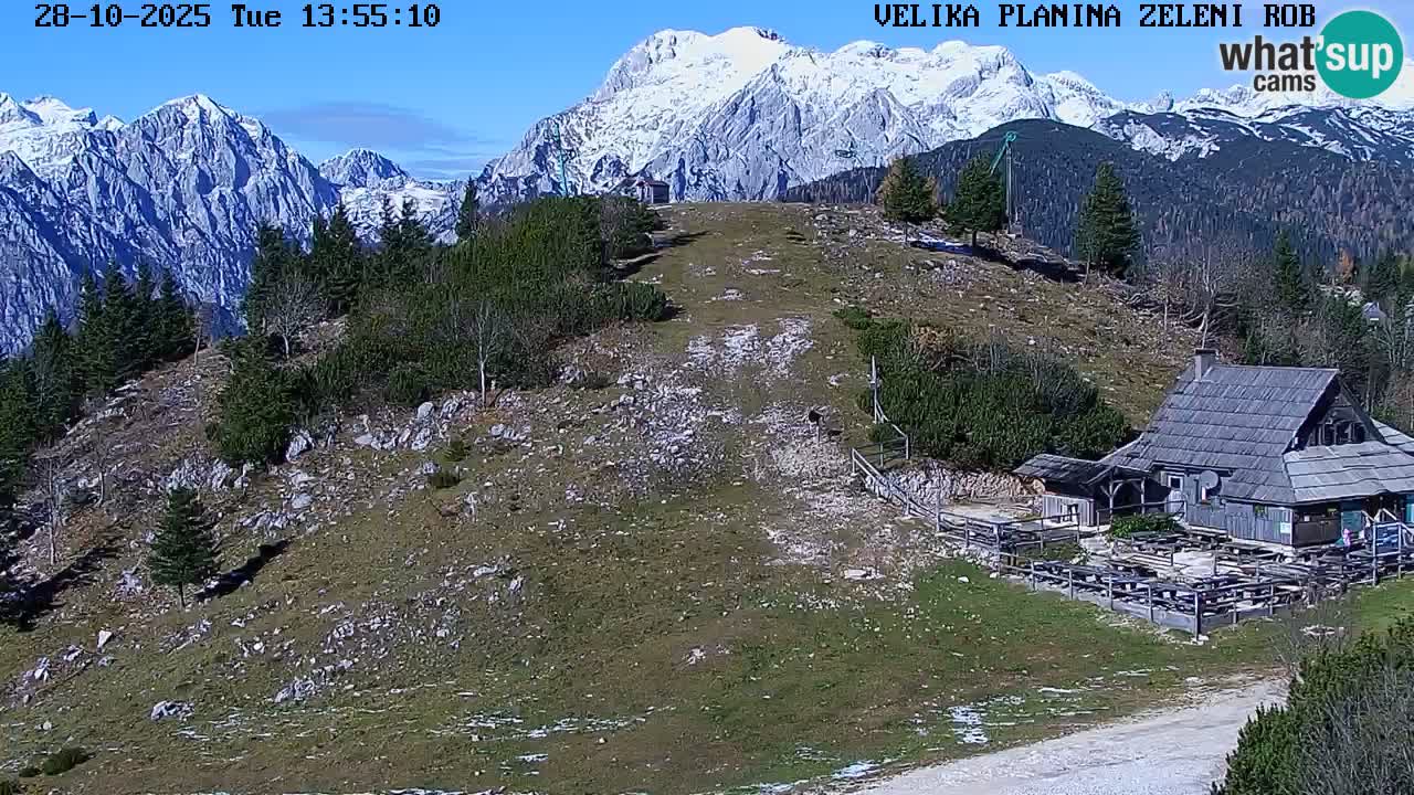Zeleni Rob | Webcam live Velika Planina