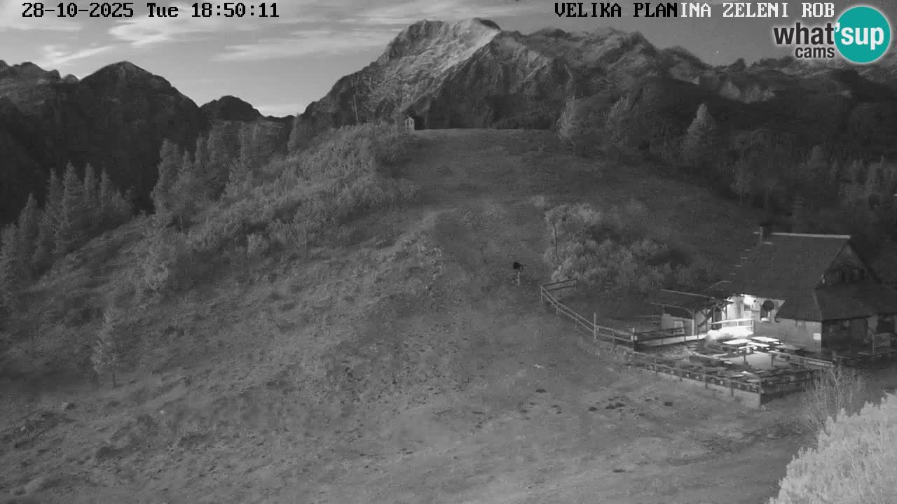Zeleni Rob – Webcam live | Velika Planina