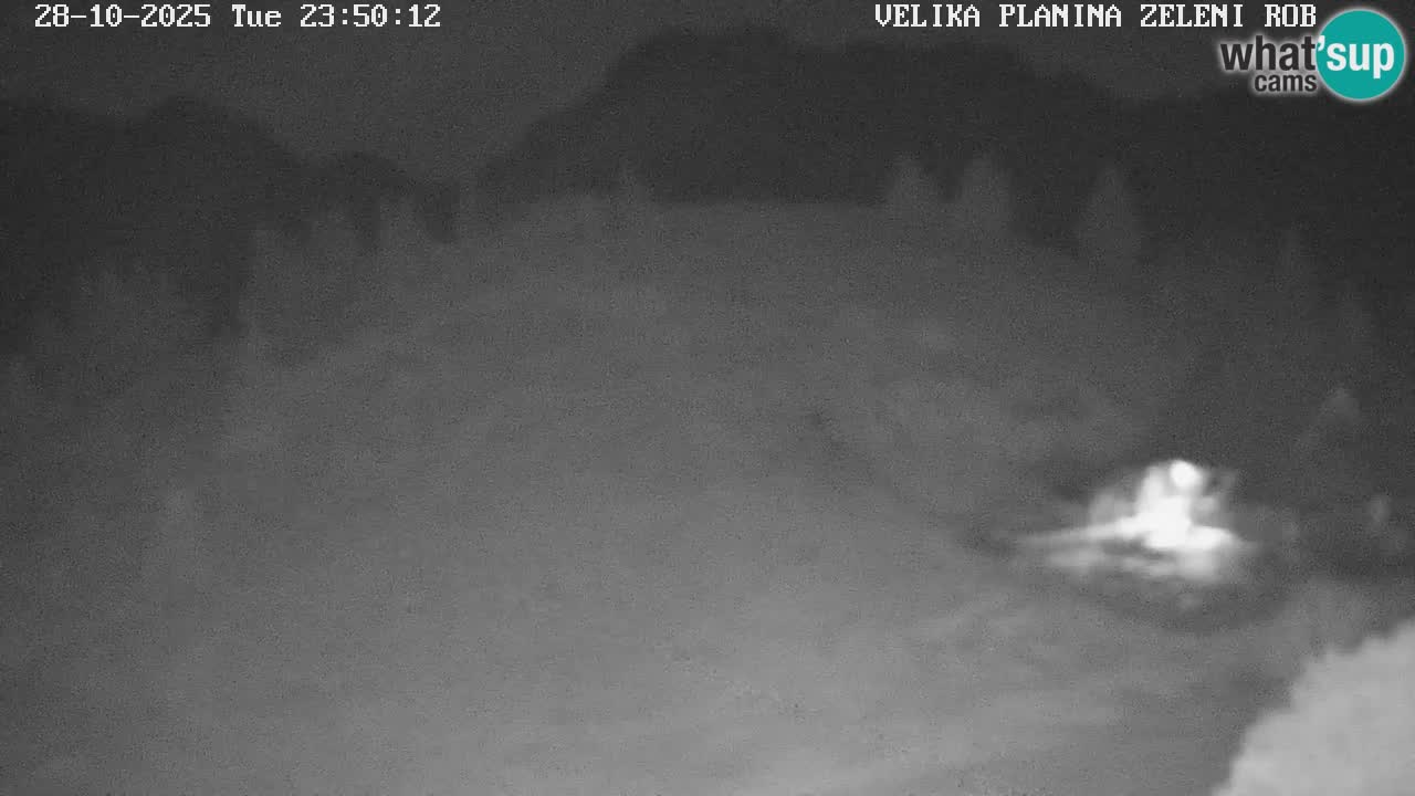 Zeleni Rob – Webcam live | Velika Planina