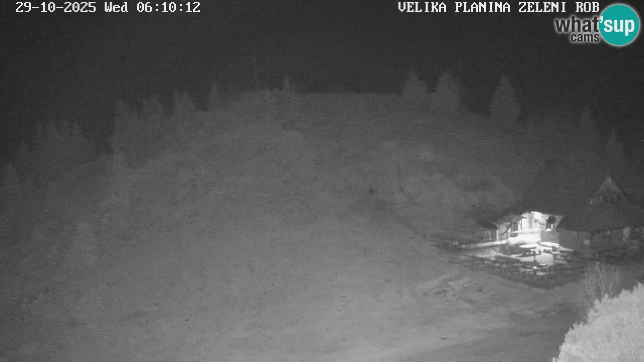 Zeleni Rob | Webcam live Velika Planina