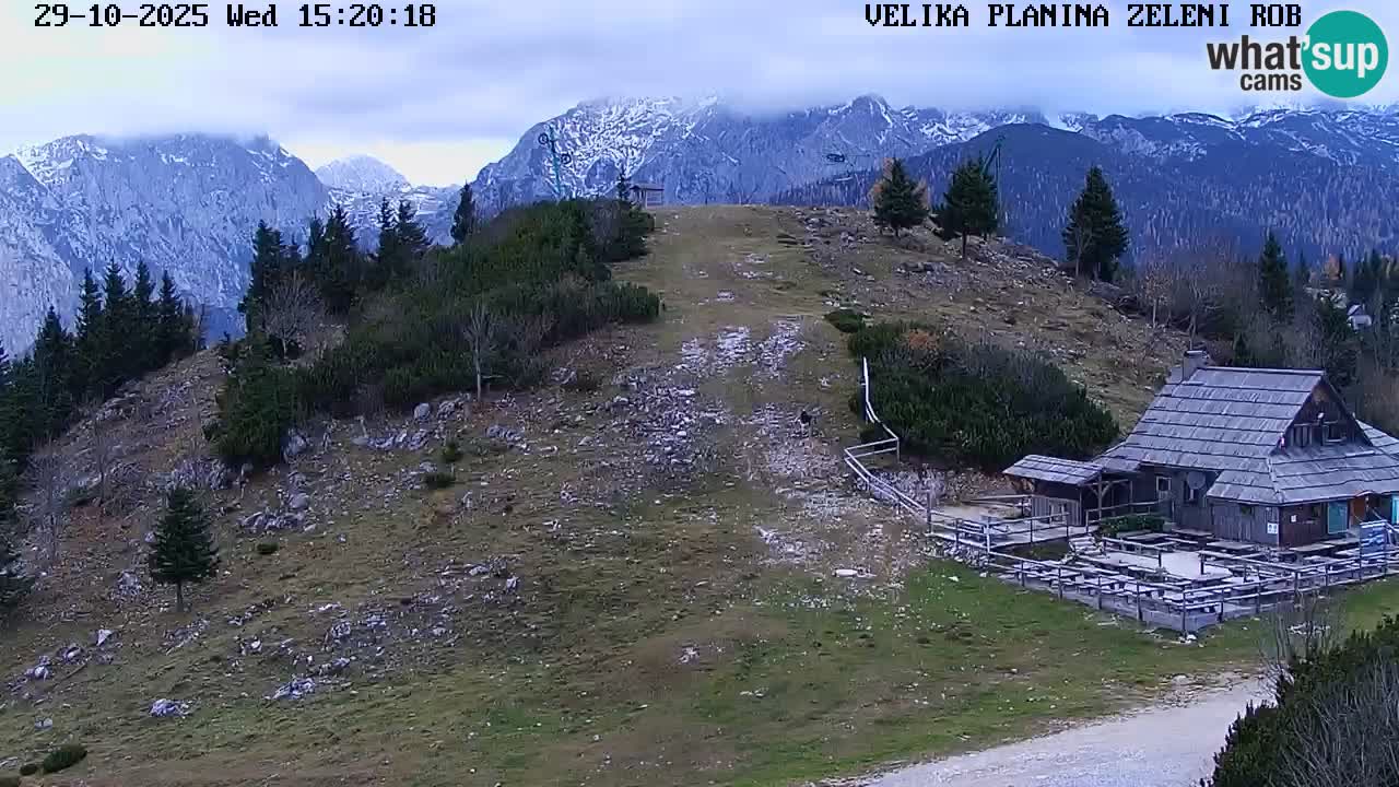 Zeleni Rob | Webcam live Velika Planina