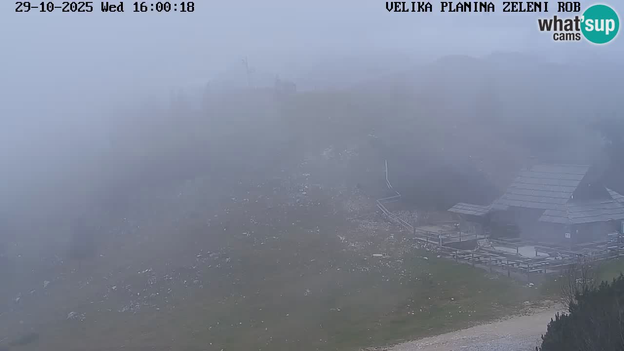 Zeleni Rob – Webcam live | Velika Planina