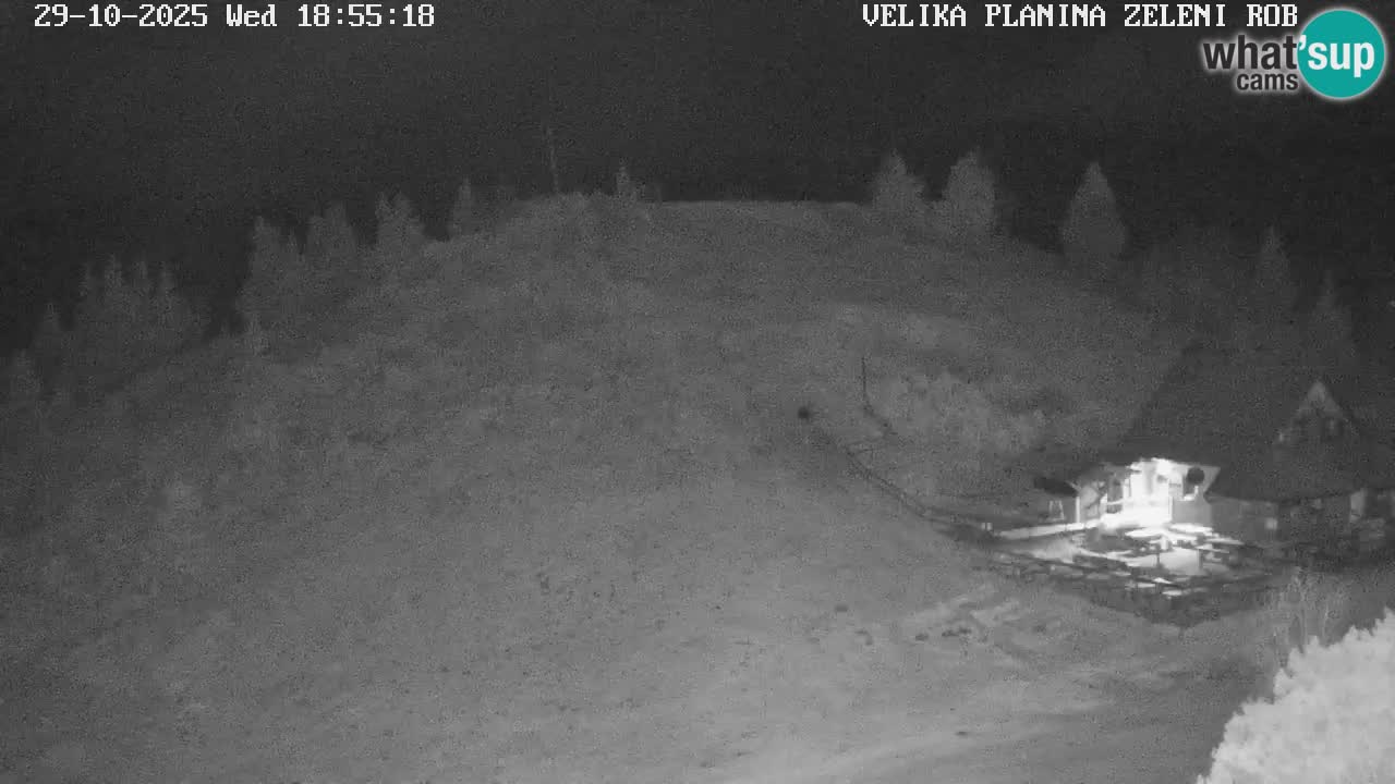 Zeleni Rob | Web kamera Velika Planina