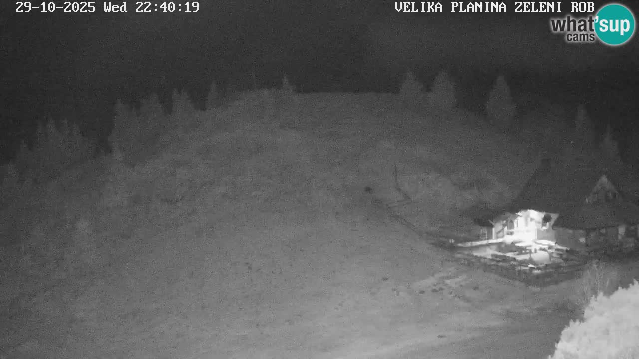 Zeleni Rob – Webcam live | Velika Planina