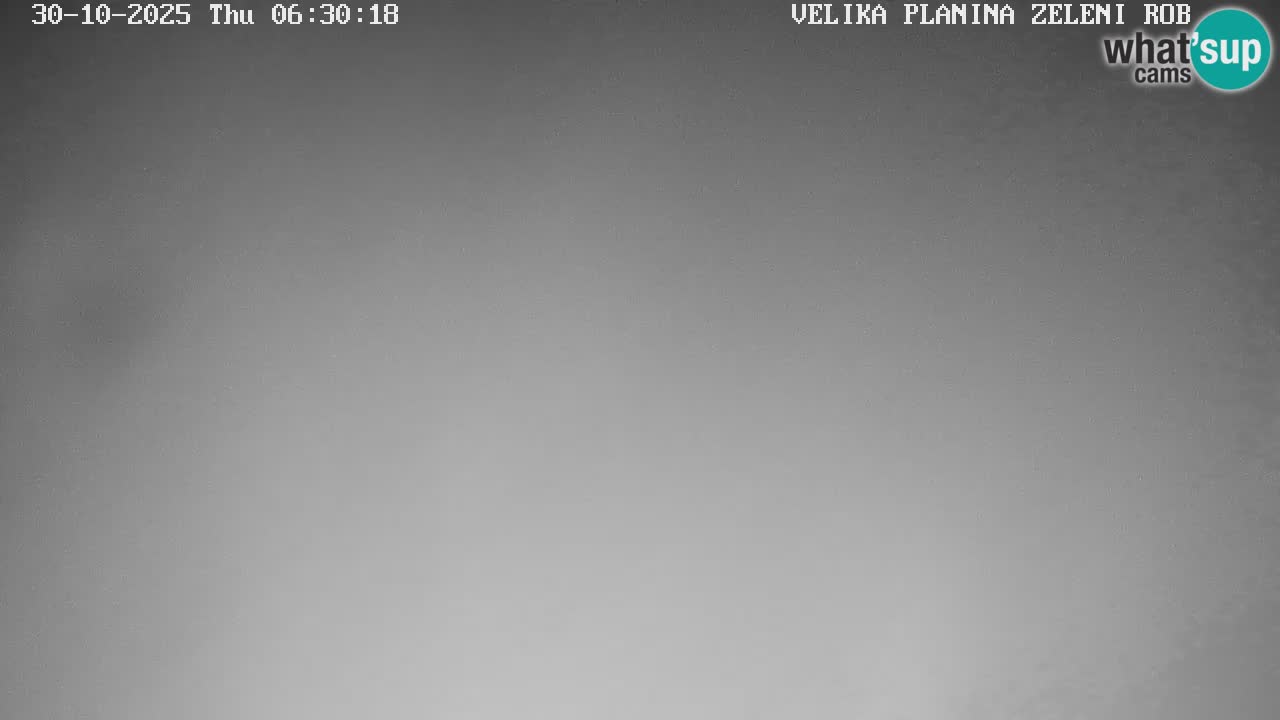 Zeleni Rob | Webcam en vivo Velika Planina