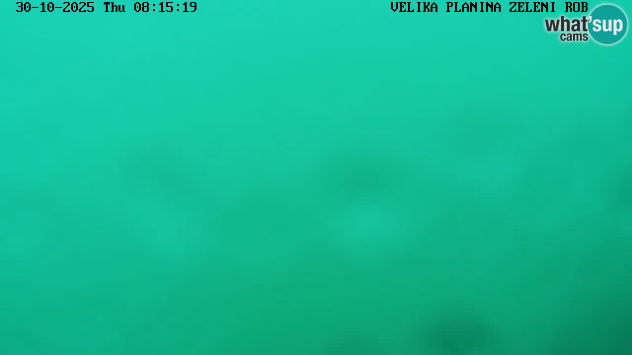 Zeleni Rob | Web kamera Velika Planina