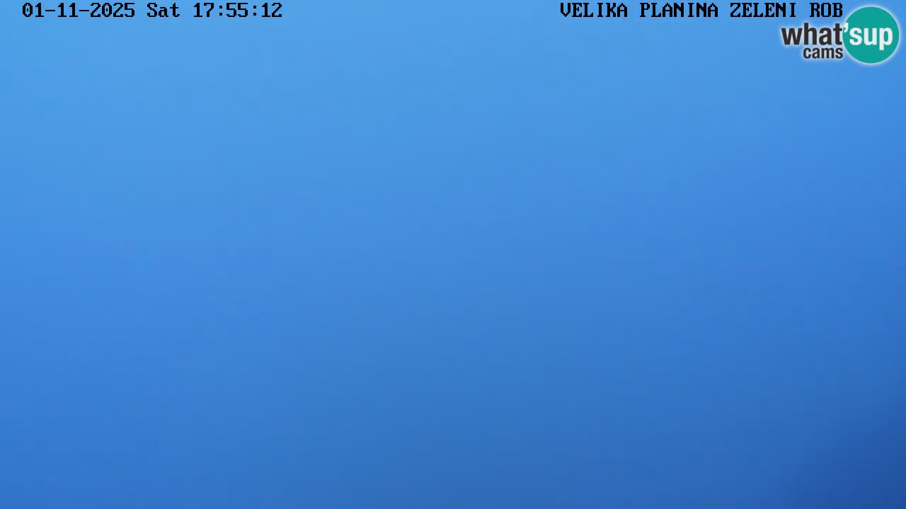 Zeleni Rob | Webcam live Velika Planina