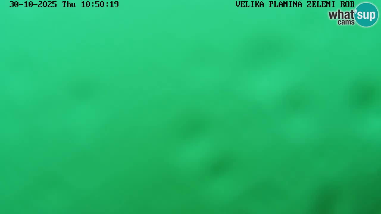 Zeleni Rob – Webcam live | Velika Planina