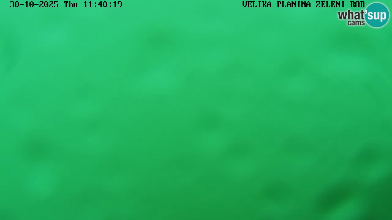 Zeleni Rob – Webcam live | Velika Planina
