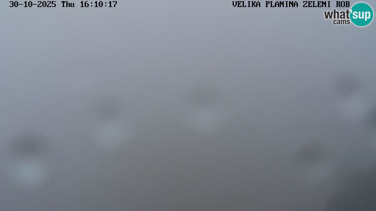 Zeleni Rob – kamera v živo | Velika Planina