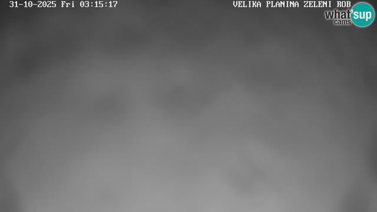 Zeleni Rob | Webcam en vivo Velika Planina