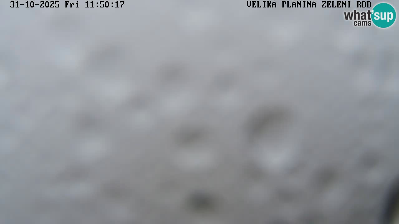 Zeleni Rob | Webcam en vivo Velika Planina