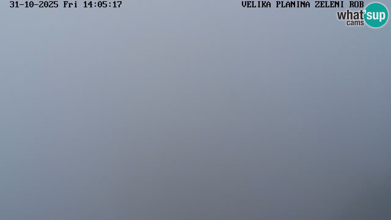 Zeleni Rob – Webcam live | Velika Planina