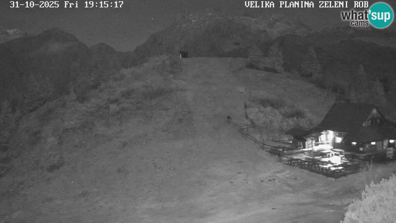 Zeleni Rob – Webcam live | Velika Planina