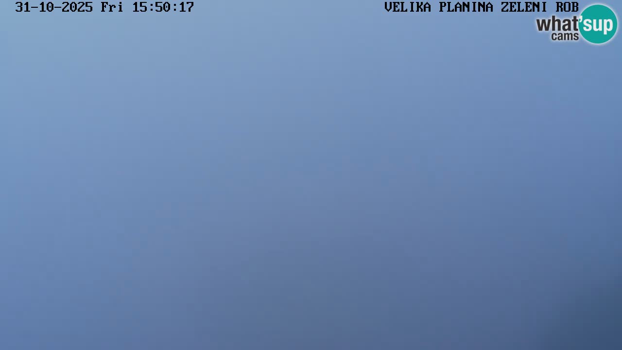 Zeleni Rob | Web kamera Velika Planina