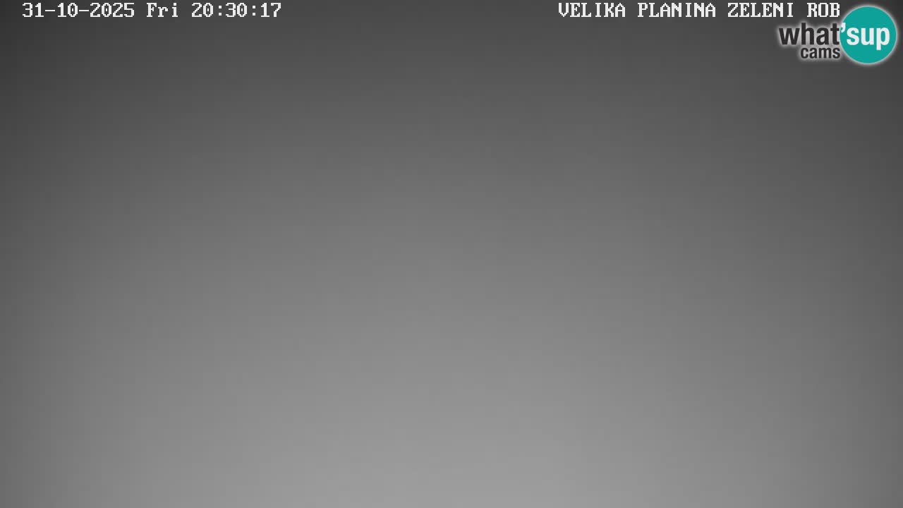 Zeleni Rob – kamera v živo | Velika Planina