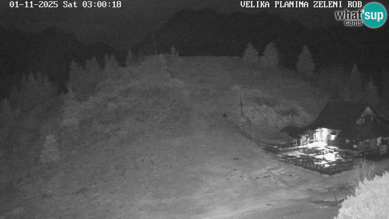 Zeleni Rob | Webcam live Velika Planina