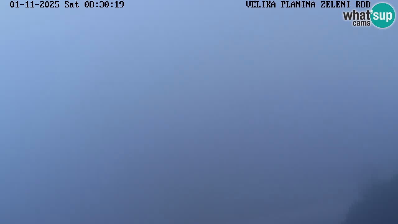 Zeleni Rob | Webcam en vivo Velika Planina