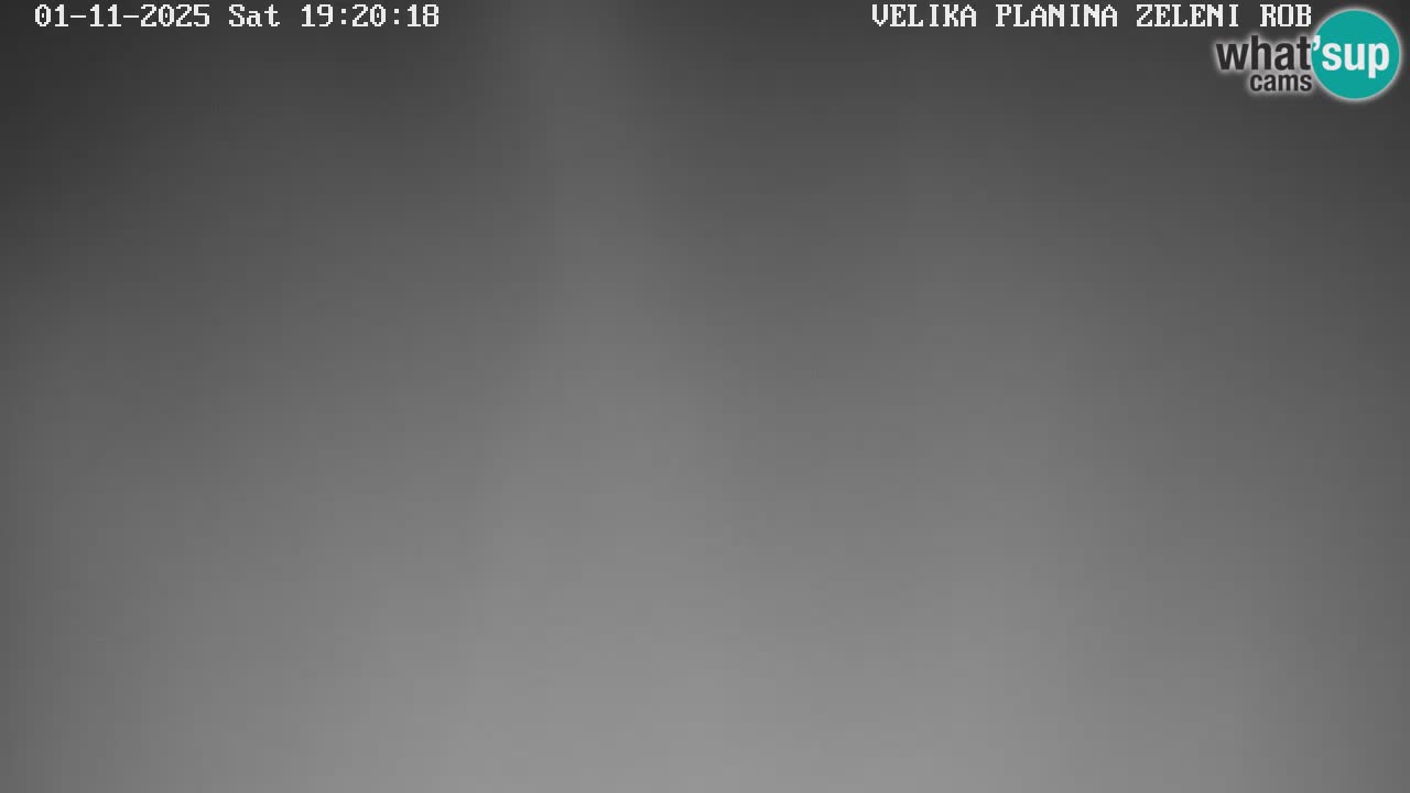 Zeleni Rob | Webcam en vivo Velika Planina