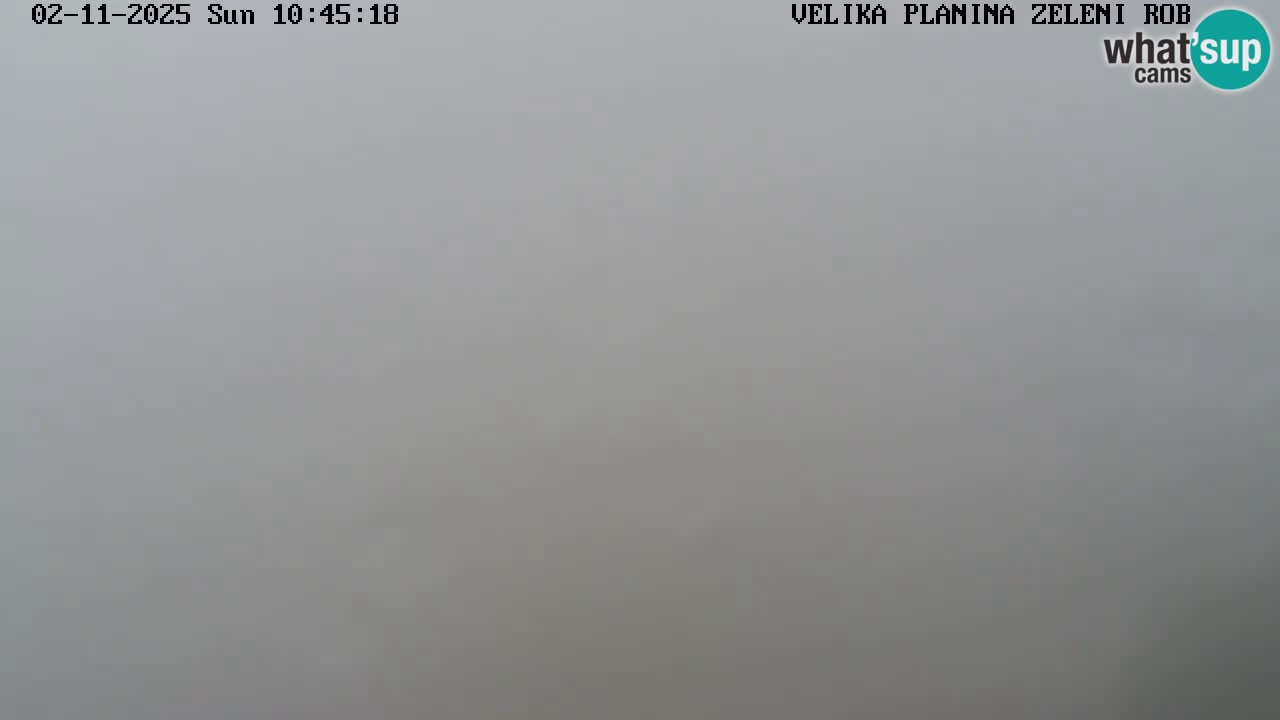 Zeleni Rob – Webcam live | Velika Planina