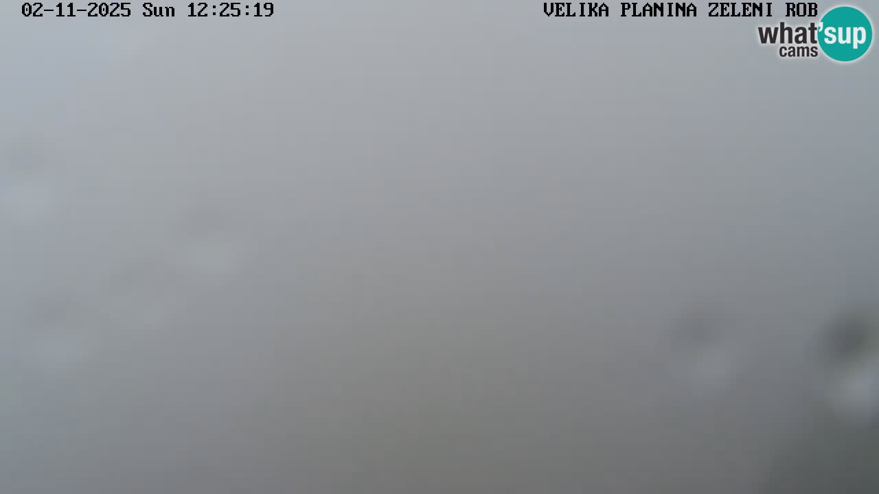 Zeleni Rob – Webcam live | Velika Planina