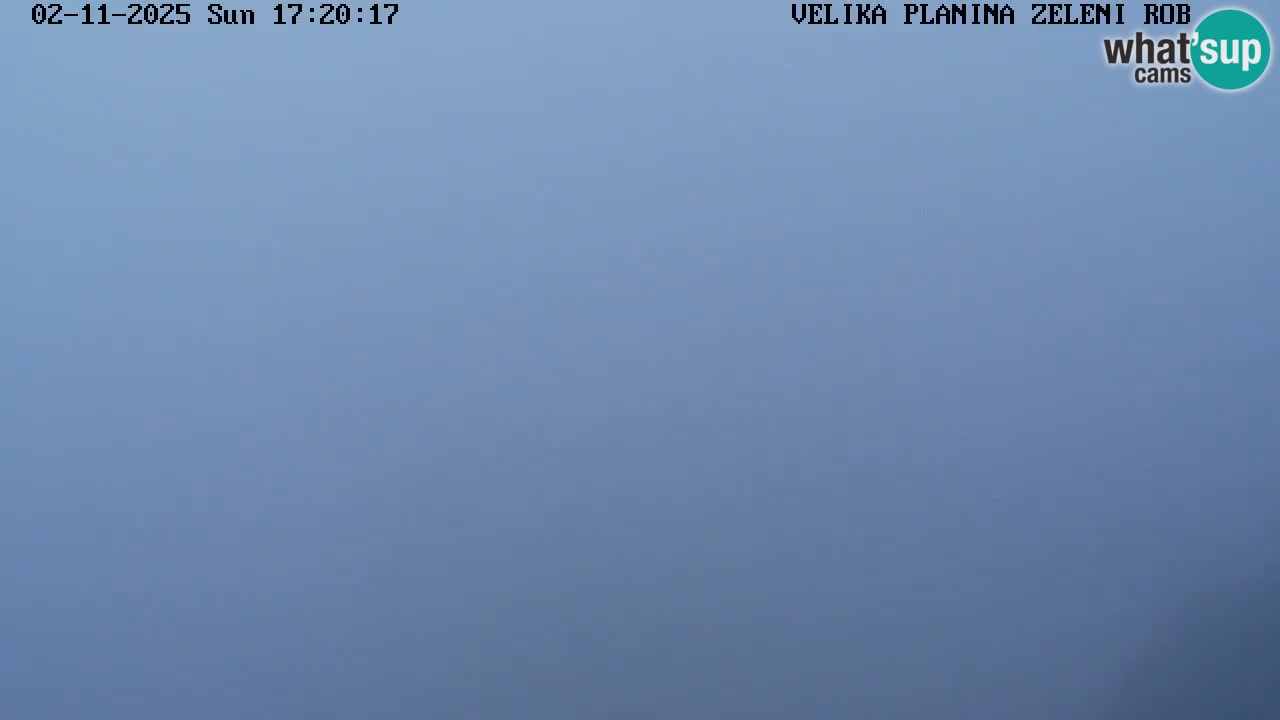 Zeleni Rob – Webcam live | Velika Planina