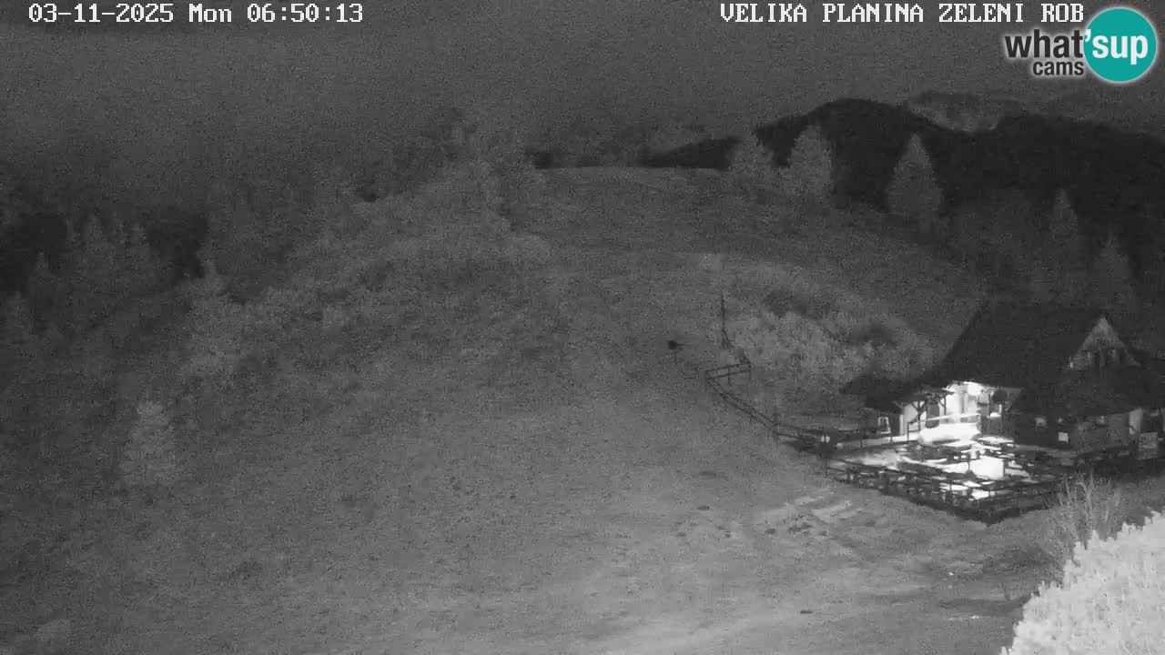 Zeleni Rob | Webcam live Velika Planina