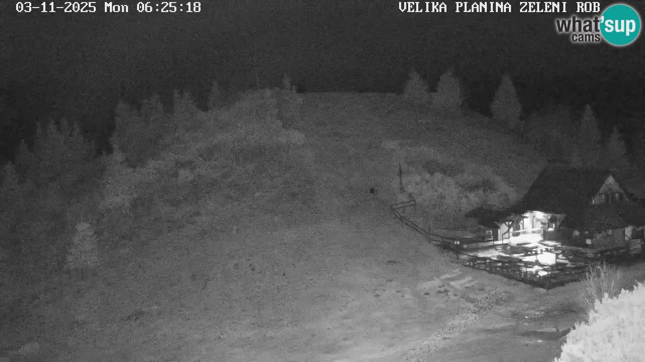 Zeleni Rob – Webcam live | Velika Planina