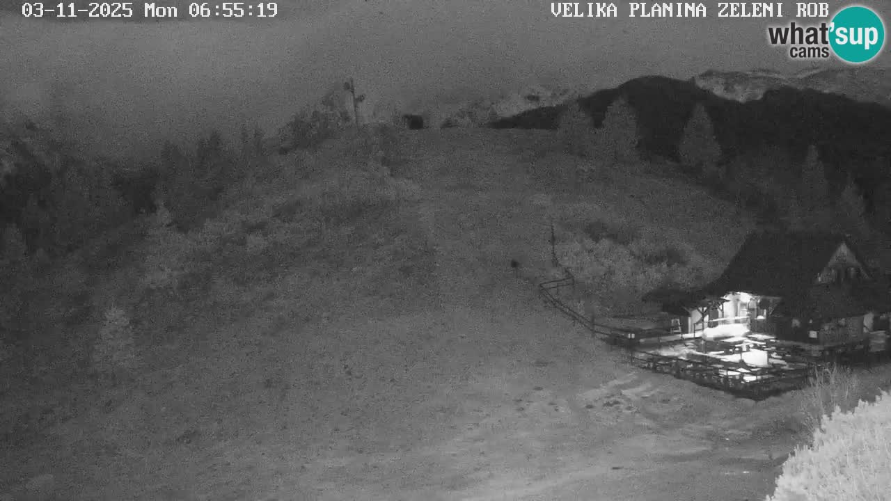 Zeleni Rob – Webcam live | Velika Planina