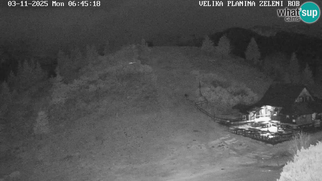 Zeleni Rob – Webcam live | Velika Planina