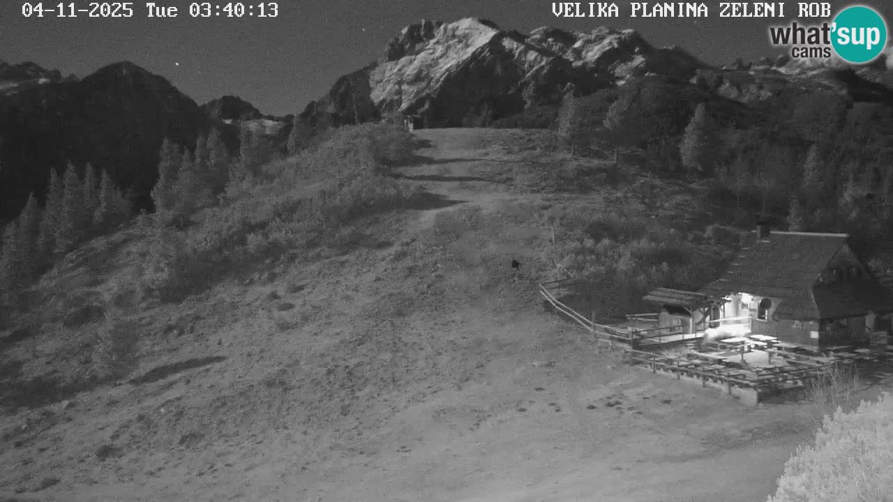 Zeleni Rob – Webcam live | Velika Planina