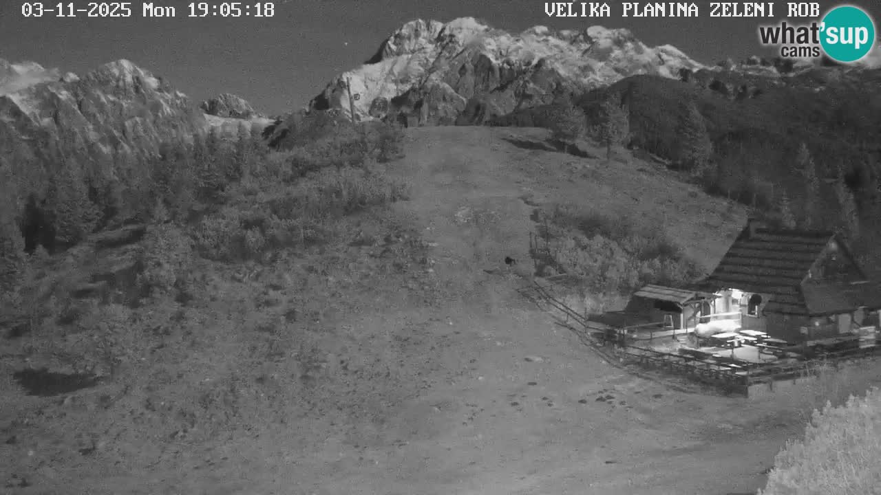 Zeleni Rob | Web kamera Velika Planina
