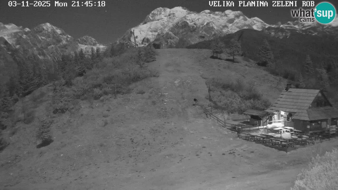Zeleni Rob | Web kamera Velika Planina