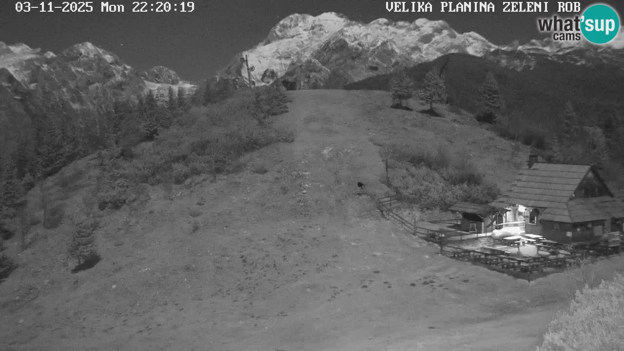 Zeleni Rob – Webcam live | Velika Planina
