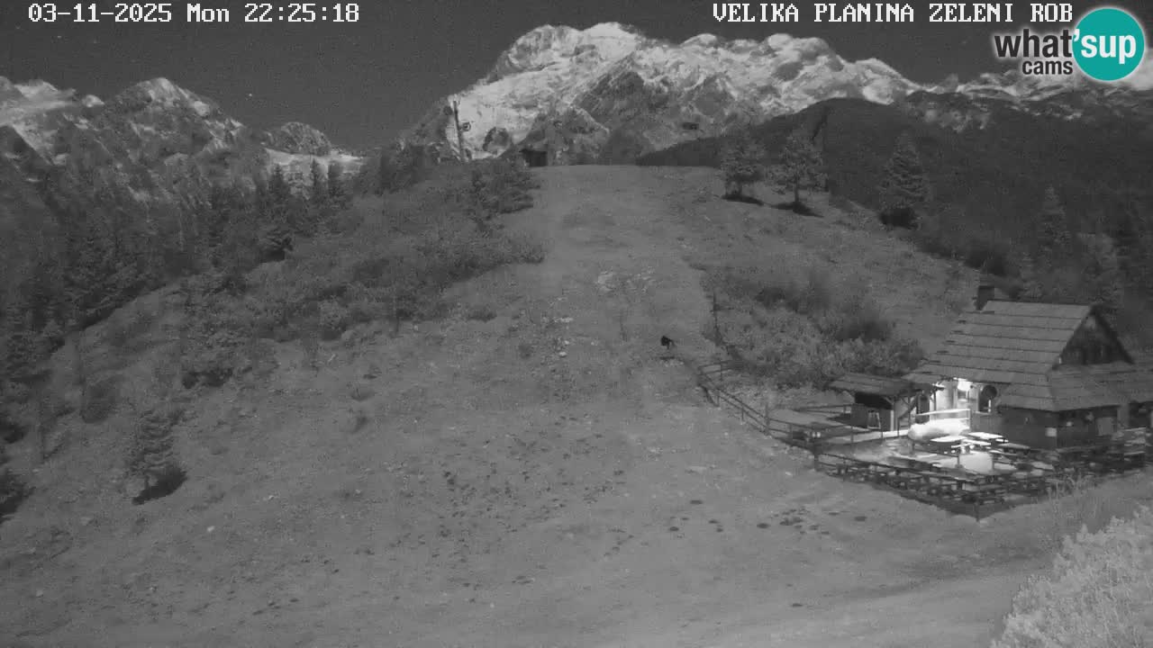 Zeleni Rob – Webcam live | Velika Planina