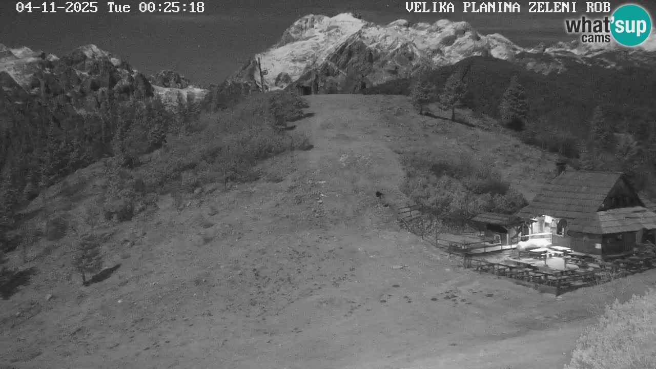Zeleni Rob – Webcam live | Velika Planina