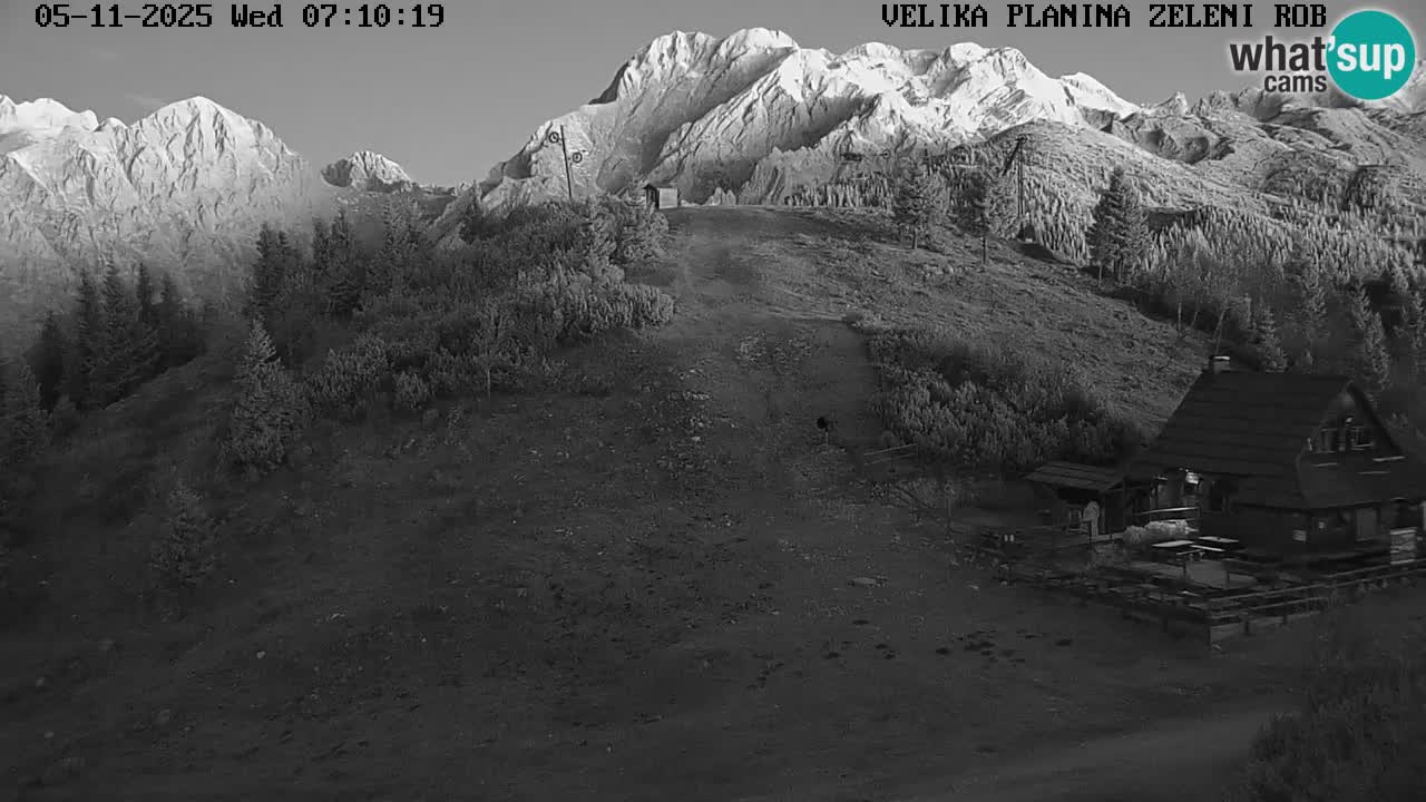 Zeleni Rob – Webcam live | Velika Planina