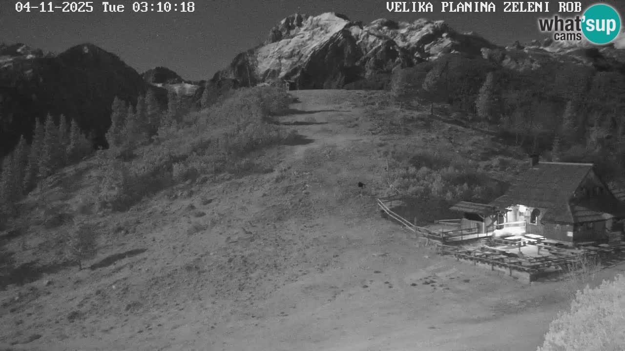 Zeleni Rob – Webcam live | Velika Planina